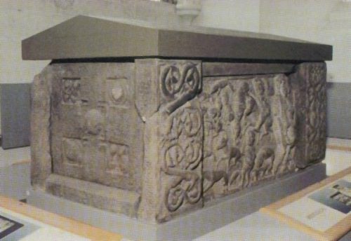 St Andrews sarcophagus - supposedly made for Nechtan