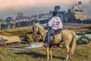 Stand off at Dakota Access Pipeline