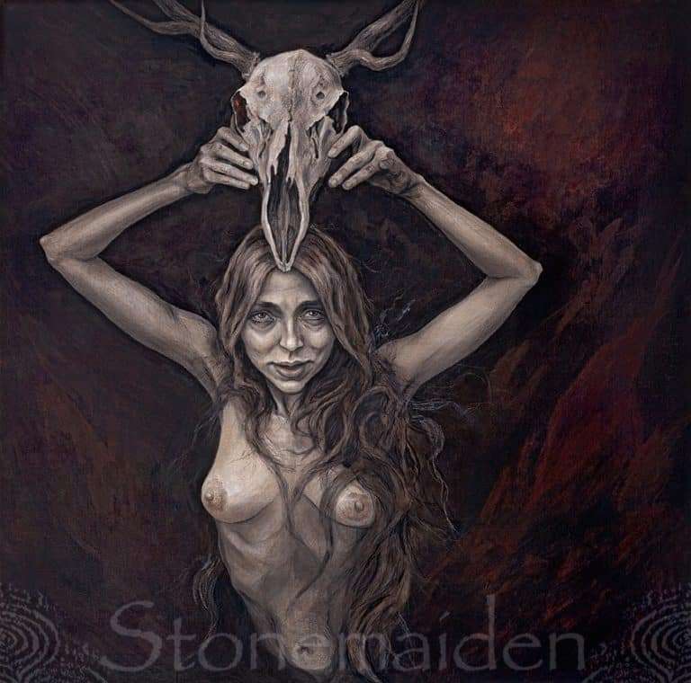 Isobel Gowdie Album Cover Art by Stonemaiden Art ( used with permission)